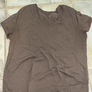beige soft women’s T-shirt from target XL